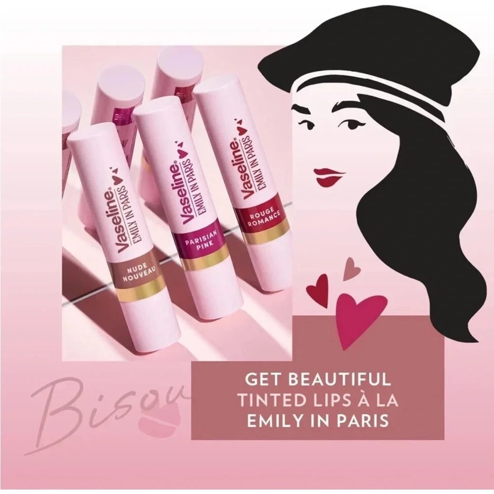 Emily in Paris Vaseline Nude Nouveau Lip Balm